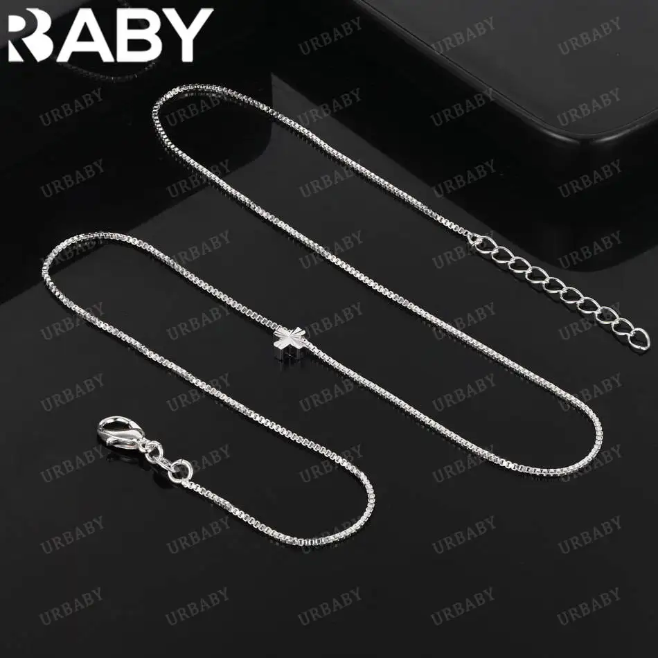 URBABY стерлингового серебра 925 пробы 45 см маленькое ожерелье с крестом для женщин и мужчин подарки для творчества уличная универсальная вечеринка и повседневная одежда
URBABY стерлингового серебра 925 пробы 45 см маленькое ожерелье с крестом для женщин и мужчин подарки для творчества уличная универсальная вечеринка и повседневная одежда