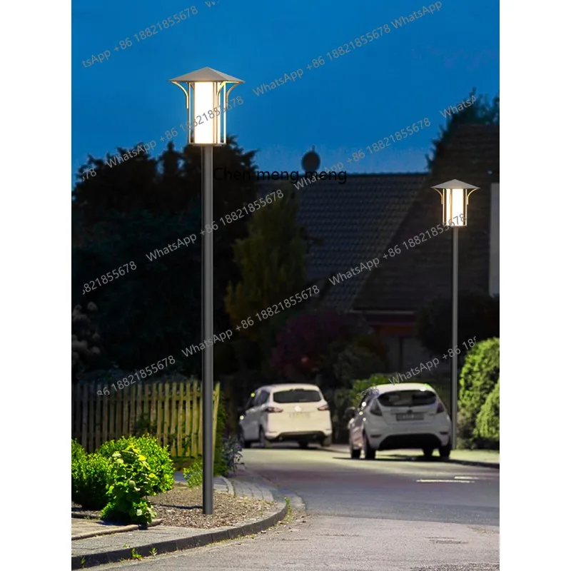 Solar simple garden lights Modern outdoor high pole lights Residential villas Garden scenic spots Road street lights
Solar simple garden lights Modern outdoor high pole lights Residential villas Garden scenic spots Road street lights