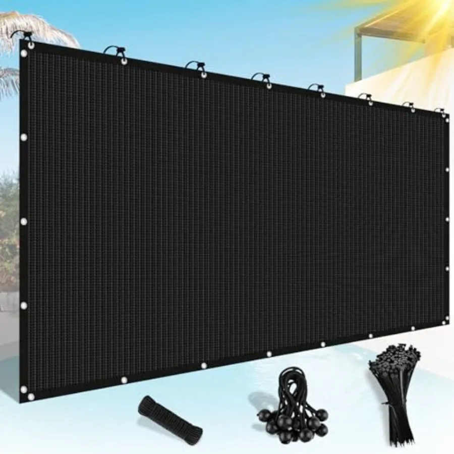 Customized Size 90% Sun Shade Cloth with Grommets 12' X 16' Pergola Shade Cover Canopy Mesh Tarp Sun Screens for Patio Outdoor
Customized Size 90% Sun Shade Cloth with Grommets 12' X 16' Pergola Shade Cover Canopy Mesh Tarp Sun Screens for Patio Outdoor