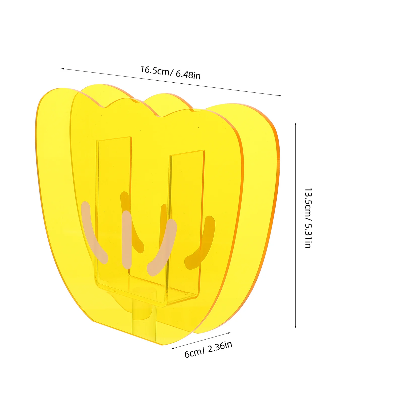 CORHAD Acrylic Flower Vase Yellow Artistic Bud Decor for Home Office Hotel Desktop Wall Arrangement
CORHAD Acrylic Flower Vase Yellow Artistic Bud Decor for Home Office Hotel Desktop Wall Arrangement