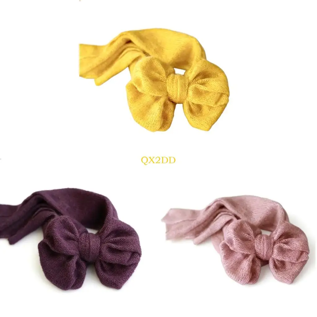 QX2D Soft Baby Photography Wrap Knit Mohair Bow Envelop Blanket Suitable for Newborns
QX2D Soft Baby Photography Wrap Knit Mohair Bow Envelop Blanket Suitable for Newborns