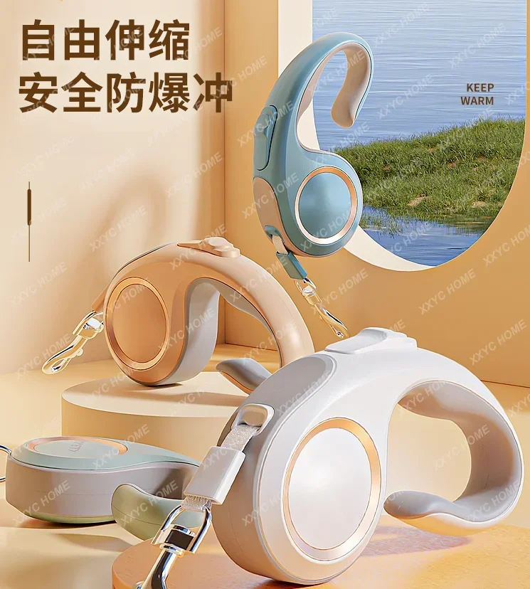 Dog Leash Automatic Retractable Dog Leash Dog Rope Anti-Break Medium and Small Dogs
Dog Leash Automatic Retractable Dog Leash Dog Rope Anti-Break Medium and Small Dogs