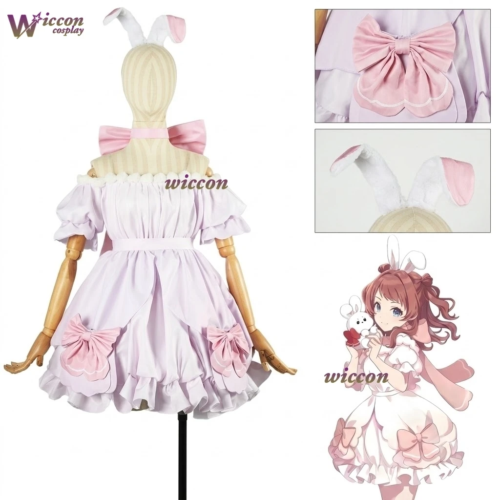 Women Idol Hanami Saki Cosplay Costume Cute Pink Dress Anime Outfit Custom Made For Halloween Carnival Fancy Party New
Women Idol Hanami Saki Cosplay Costume Cute Pink Dress Anime Outfit Custom Made For Halloween Carnival Fancy Party New