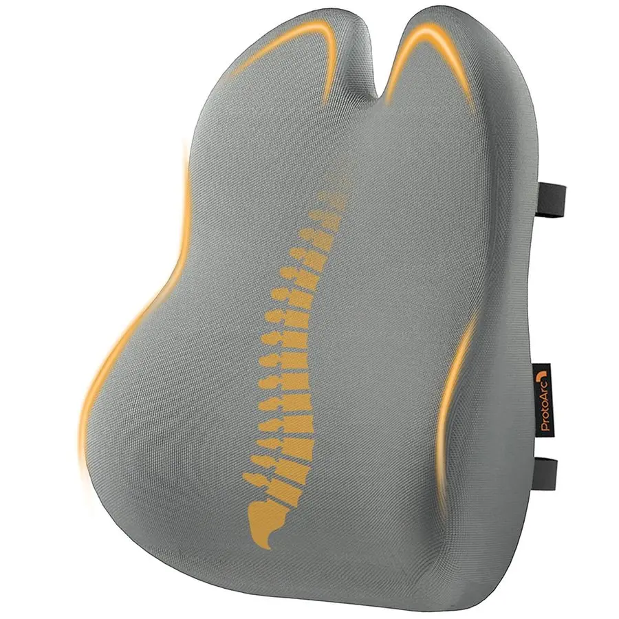 Lumbar Support Pillow for Office Chair, Memory Foam Back Support Pillow for Lower Back Fatigue Relief, Lumbar Cushion Desk Chair
Lumbar Support Pillow for Office Chair, Memory Foam Back Support Pillow for Lower Back Fatigue Relief, Lumbar Cushion Desk Chair