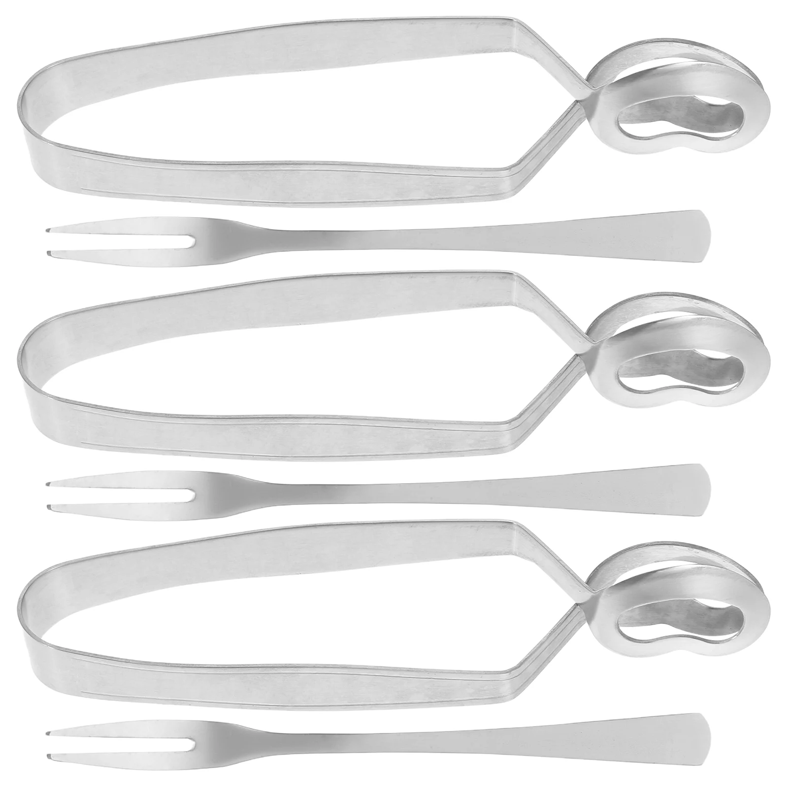 3 set 3 Sets Stainless Steel Snail Tong Fork Set Restaurant Escargot Tongs Shellfish Serving Tools Home Kitchen Tableware
3 set 3 Sets Stainless Steel Snail Tong Fork Set Restaurant Escargot Tongs Shellfish Serving Tools Home Kitchen Tableware
