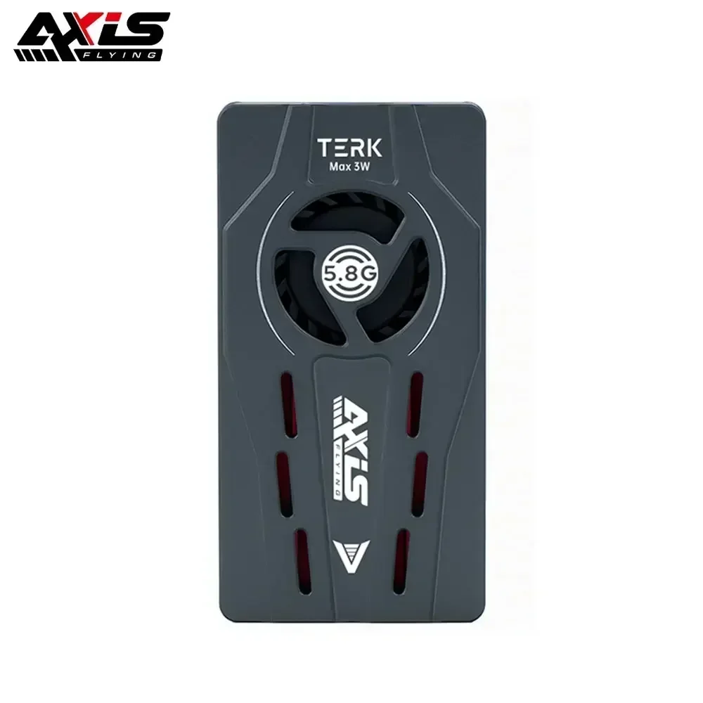 Axisflying New TERK Max 5.8G 3W VTX Fan CNC Heat Sink Dual Buttons Built-in MIC Silent Long Range RC FPV Drone
Axisflying New TERK Max 5.8G 3W VTX Fan CNC Heat Sink Dual Buttons Built-in MIC Silent Long Range RC FPV Drone