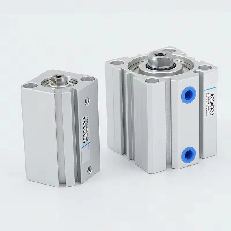 ACQ12/16/20/25/32/40-10-20-25-30-40-50-60-B Pneumatic Thin Cylinder Piston Compact Air Double Acting Cylinders External Thread
ACQ12/16/20/25/32/40-10-20-25-30-40-50-60-B Pneumatic Thin Cylinder Piston Compact Air Double Acting Cylinders External Thread