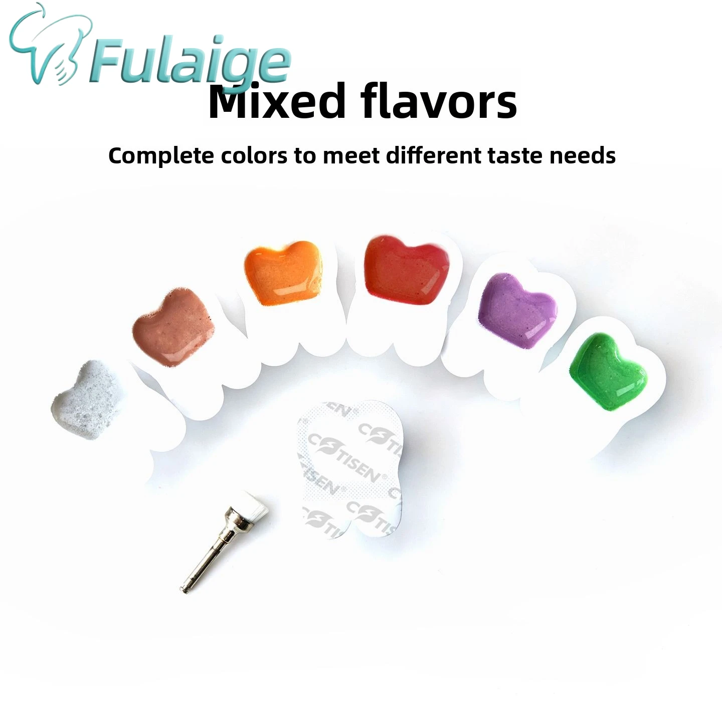 2g/1PC Dental Polishing Paste Extraoral Grinding Material Fine Medium Grit Whitening Burnisher Various Flavors with 50pcs/box
2g/1PC Dental Polishing Paste Extraoral Grinding Material Fine Medium Grit Whitening Burnisher Various Flavors with 50pcs/box