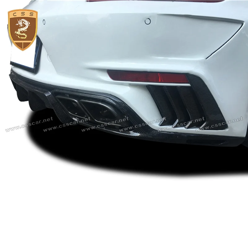 Car Rear Bumper Diffuser Splitter Spoiler with Exhaust Port For Porsche 991.2 Turbo TopC Style Carbon Fiber Protection Guard
Car Rear Bumper Diffuser Splitter Spoiler with Exhaust Port For Porsche 991.2 Turbo TopC Style Carbon Fiber Protection Guard