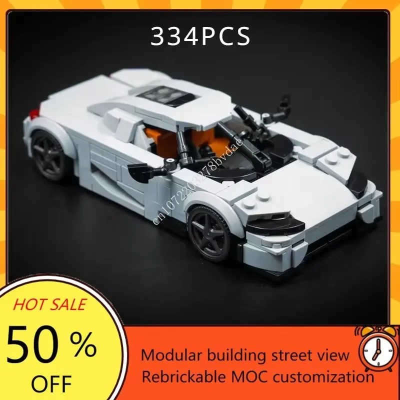 Технические гонки Super Koenigsegged CC850 MOC, автомобиль, скорость, Чемпион, гонщик, строительные блоки, кирпич, креативная гаражная игрушка для мальчика
Технические гонки Super Koenigsegged CC850 MOC, автомобиль, скорость, Чемпион, гонщик, строительные блоки, кирпич, креативная гаражная игрушка для мальчика
