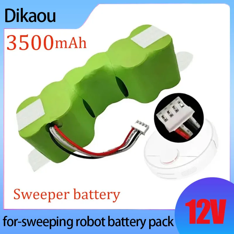New 12V 3500mAh Ni-MH Replacement Battery for Ecovacs Sweeping Robot DE33 DE55 DE5G DM88 610 901 Vacuum Cleaner Battery
New 12V 3500mAh Ni-MH Replacement Battery for Ecovacs Sweeping Robot DE33 DE55 DE5G DM88 610 901 Vacuum Cleaner Battery