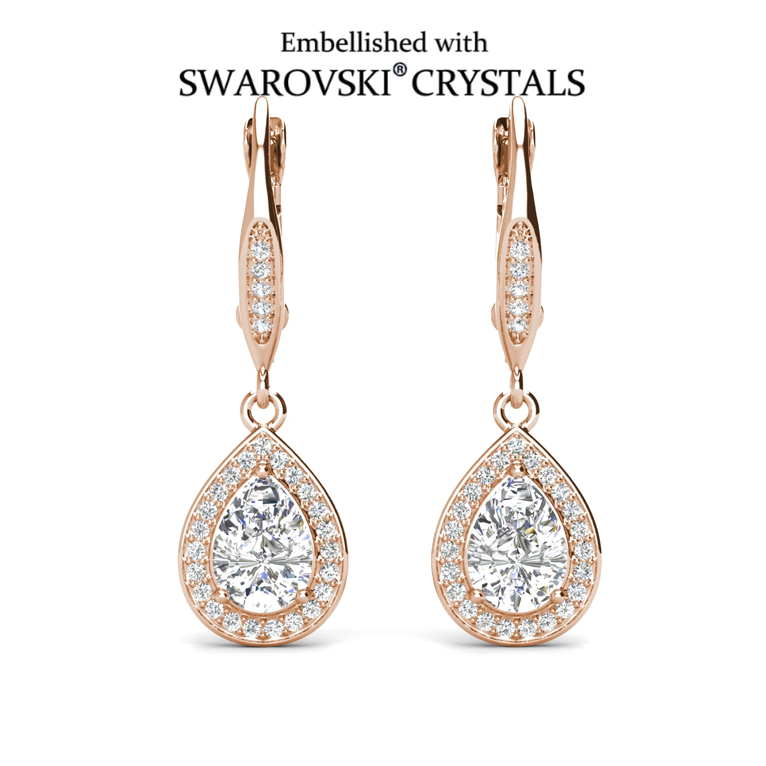 Серьги-капли «Сияние слезы» с кристаллами Swarovski, медные, с покрытием из розового золота, сверкающие хрустальные украшения в форме капли
Серьги-капли «Сияние слезы» с кристаллами Swarovski, медные, с покрытием из розового золота, сверкающие хрустальные украшения в форме капли