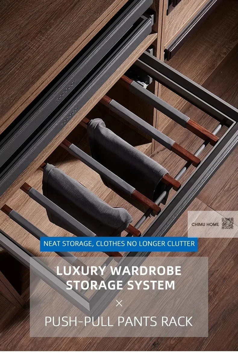 【CHIMU HOME】 Pull Out Trouser Hanger Pull Out Trouser Shelf for Wardrobes for ROEASY R9002G
【CHIMU HOME】 Pull Out Trouser Hanger Pull Out Trouser Shelf for Wardrobes for ROEASY R9002G