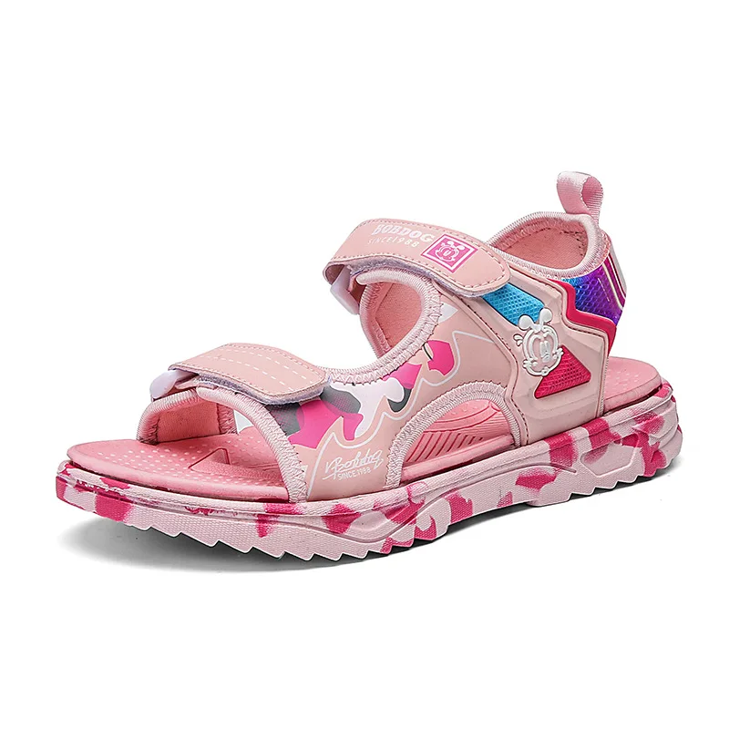 Summer Fashion Girls Kids Sandals Children Beach Shoes Soft Bottom Sports Casual Size 28-39
Summer Fashion Girls Kids Sandals Children Beach Shoes Soft Bottom Sports Casual Size 28-39