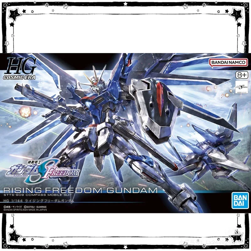 In Stock Bandai Gundam Model Kit Anime Figure HG 1/144 Rising Freedom Anime Action Figure Collection Assembly Model Toys Gifts
In Stock Bandai Gundam Model Kit Anime Figure HG 1/144 Rising Freedom Anime Action Figure Collection Assembly Model Toys Gifts