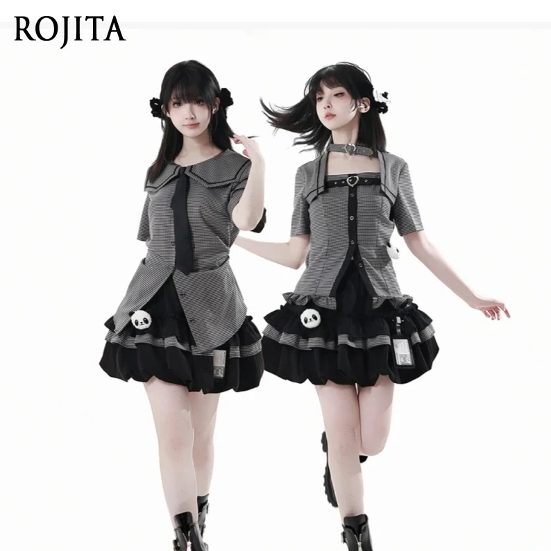 Short Sleeve Top and Skirt Fashion Two Piece Sets Womens Outifits Summer 2025 New College Suit Japanese Style Skirt Sets
Short Sleeve Top and Skirt Fashion Two Piece Sets Womens Outifits Summer 2025 New College Suit Japanese Style Skirt Sets