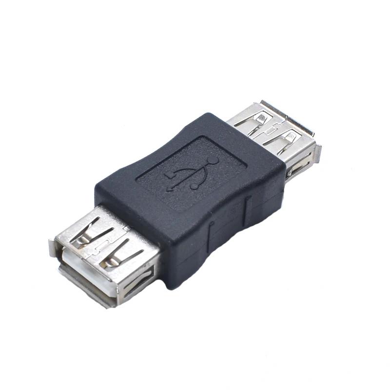 USB 2.0 Type A Female to Female Coupler USB Adapter Connector F/F Converter Application in Lighting Data Cable Extension Adapter
USB 2.0 Type A Female to Female Coupler USB Adapter Connector F/F Converter Application in Lighting Data Cable Extension Adapter