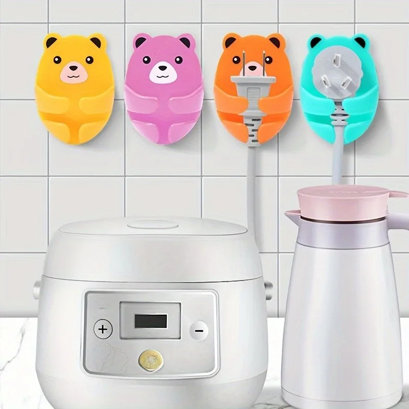 Plug hook self-adhesive multifunctional punch-free wall-mounted cartoon plug storage
Plug hook self-adhesive multifunctional punch-free wall-mounted cartoon plug storage