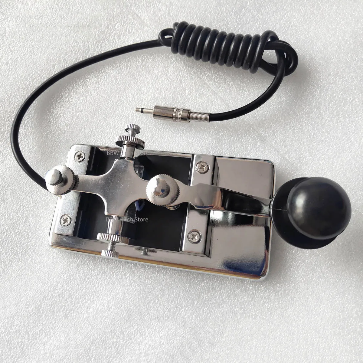 NEW K4 Key Short Wave Radio Morse Key CW Hand key Heavy Key 3.5mm plug
NEW K4 Key Short Wave Radio Morse Key CW Hand key Heavy Key 3.5mm plug