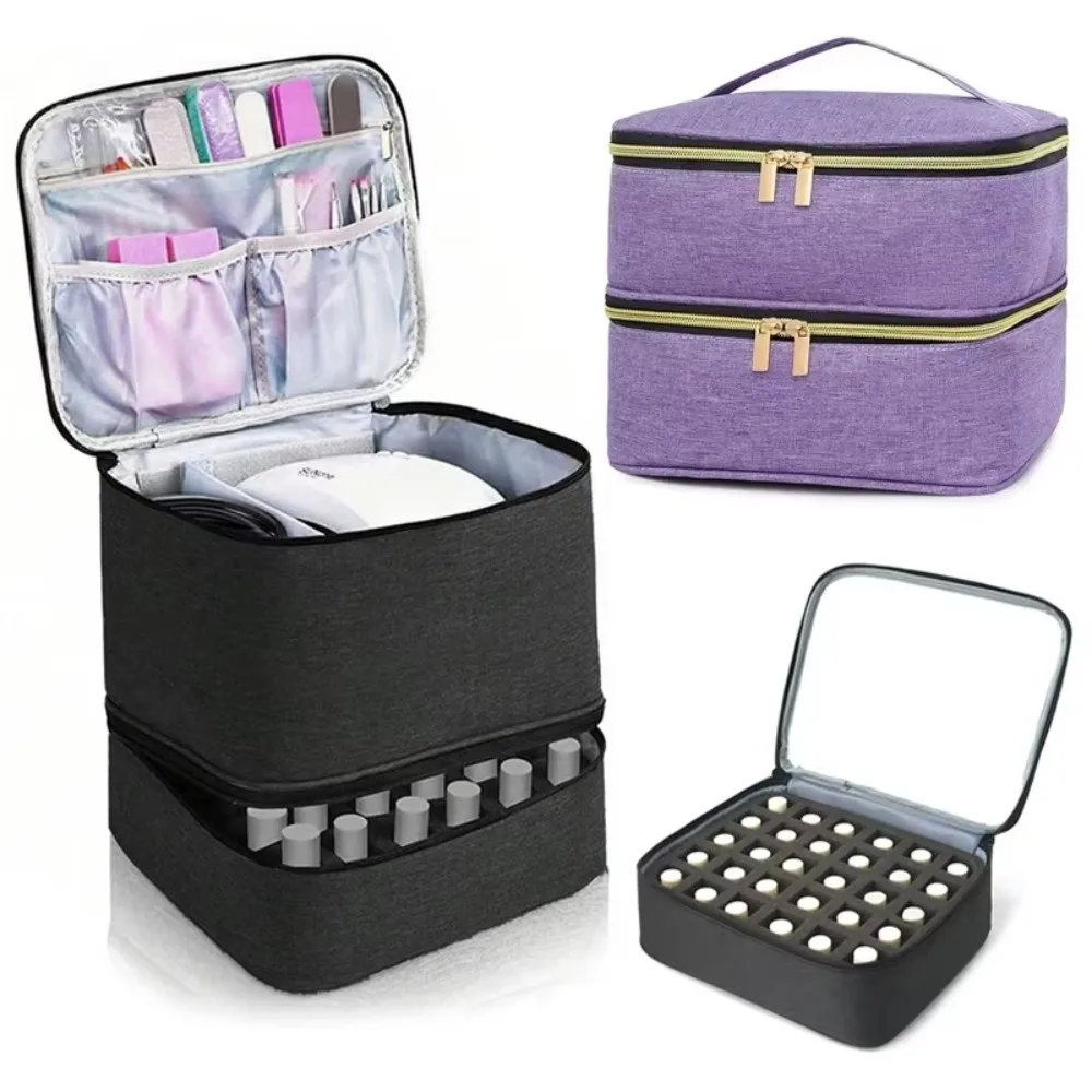 New Double Nail Polish Organizer Portable Tote 30 Compartment Cosmetic Organizer Tool Organizer Nail Polish Storage Bag
New Double Nail Polish Organizer Portable Tote 30 Compartment Cosmetic Organizer Tool Organizer Nail Polish Storage Bag