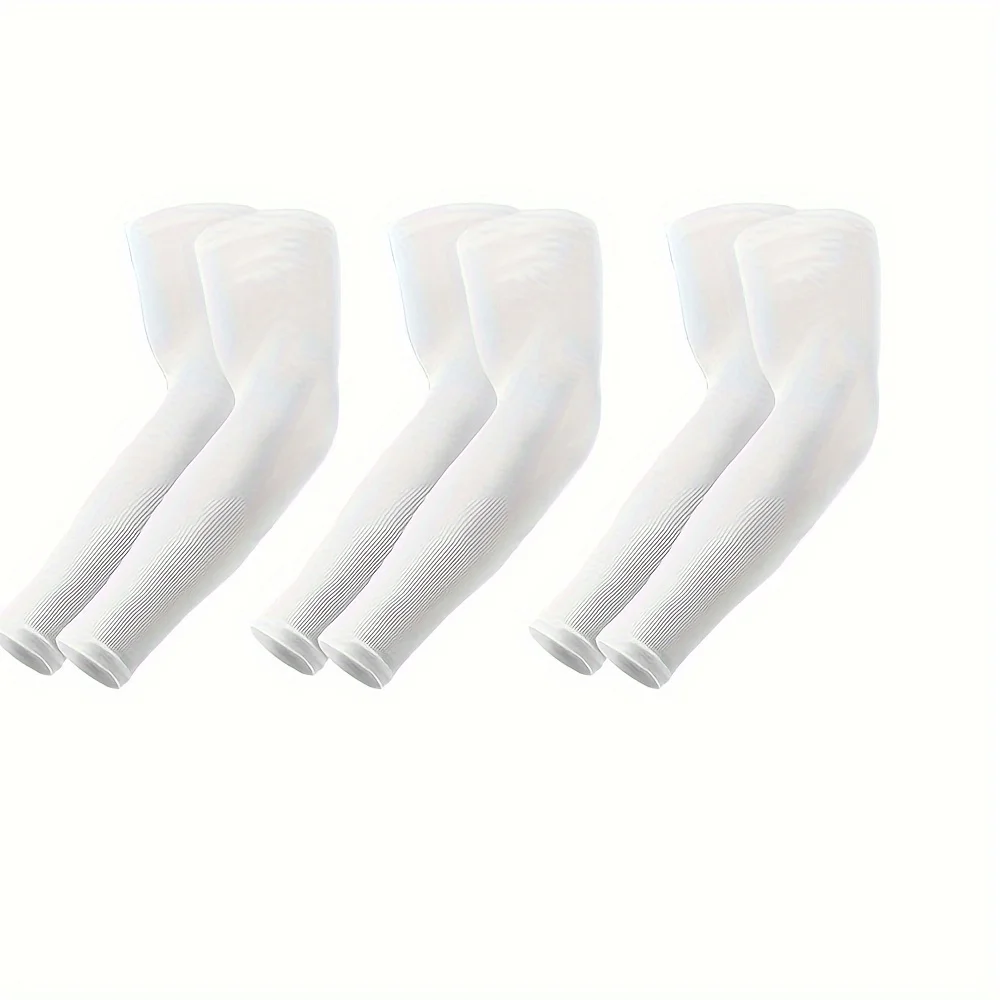3 Pairs of Cold Arm Covers, Breathable Elastic Quick-Drying Exercise Arm Covers for Daily Use, Ice Fiber, Elastic Fit, Summer Riding Additions
3 Pairs of Cold Arm Covers, Breathable Elastic Quick-Drying Exercise Arm Covers for Daily Use, Ice Fiber, Elastic Fit, Summer Riding Additions
