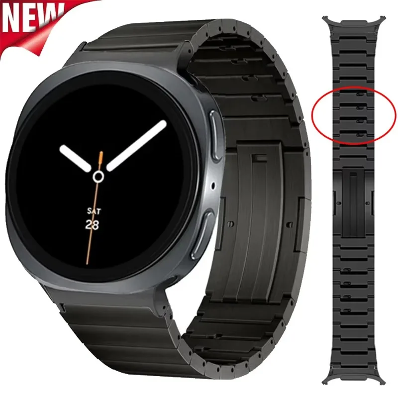 Quick Release Titanium Steel Watch Band For Samsung Galaxy Watch 8/8 Classic Stainless Steel Replacement Strap
Quick Release Titanium Steel Watch Band For Samsung Galaxy Watch 8/8 Classic Stainless Steel Replacement Strap