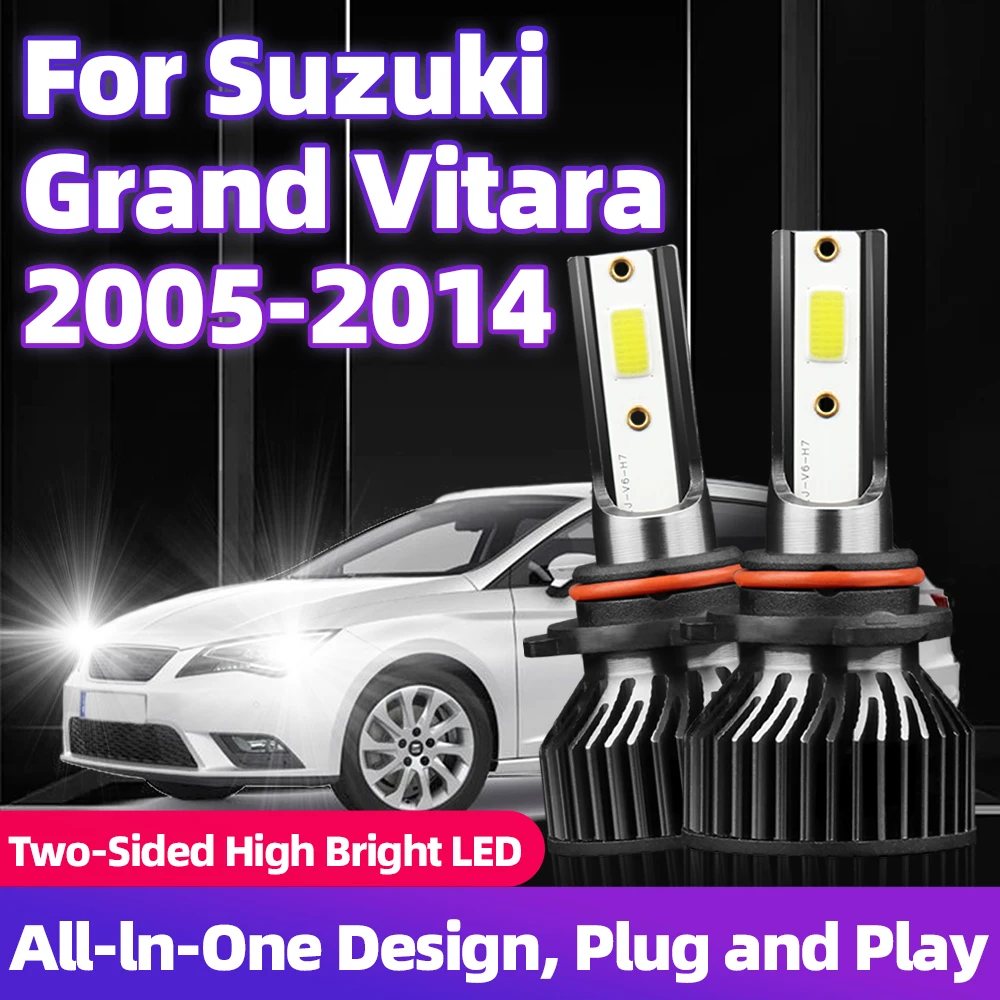 LED Headlight Bulbs Turbo 9005 H7 High Low Beam 100W 12V 12000LM Lamp For Suzuki Grand Vitara 2005 2006 2007 2008 2009 2010-2014
LED Headlight Bulbs Turbo 9005 H7 High Low Beam 100W 12V 12000LM Lamp For Suzuki Grand Vitara 2005 2006 2007 2008 2009 2010-2014
