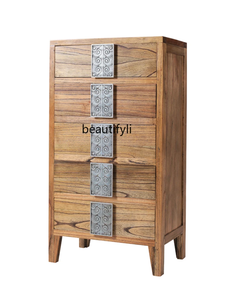 Винтажный комод из массива дерева, декоративный боковой шкаф для хранения, простой художественный Китайский коридор, состаренный шкафчик
Винтажный комод из массива дерева, декоративный боковой шкаф для хранения, простой художественный Китайский коридор, состаренный шкафчик