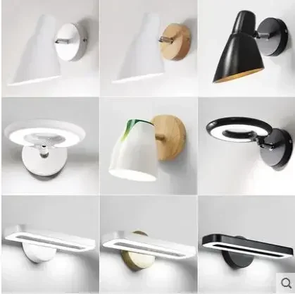 Nordic bedside lamp Creative sleek minimalist modern hotel bedroom living room with switch reading wall lamp
Nordic bedside lamp Creative sleek minimalist modern hotel bedroom living room with switch reading wall lamp