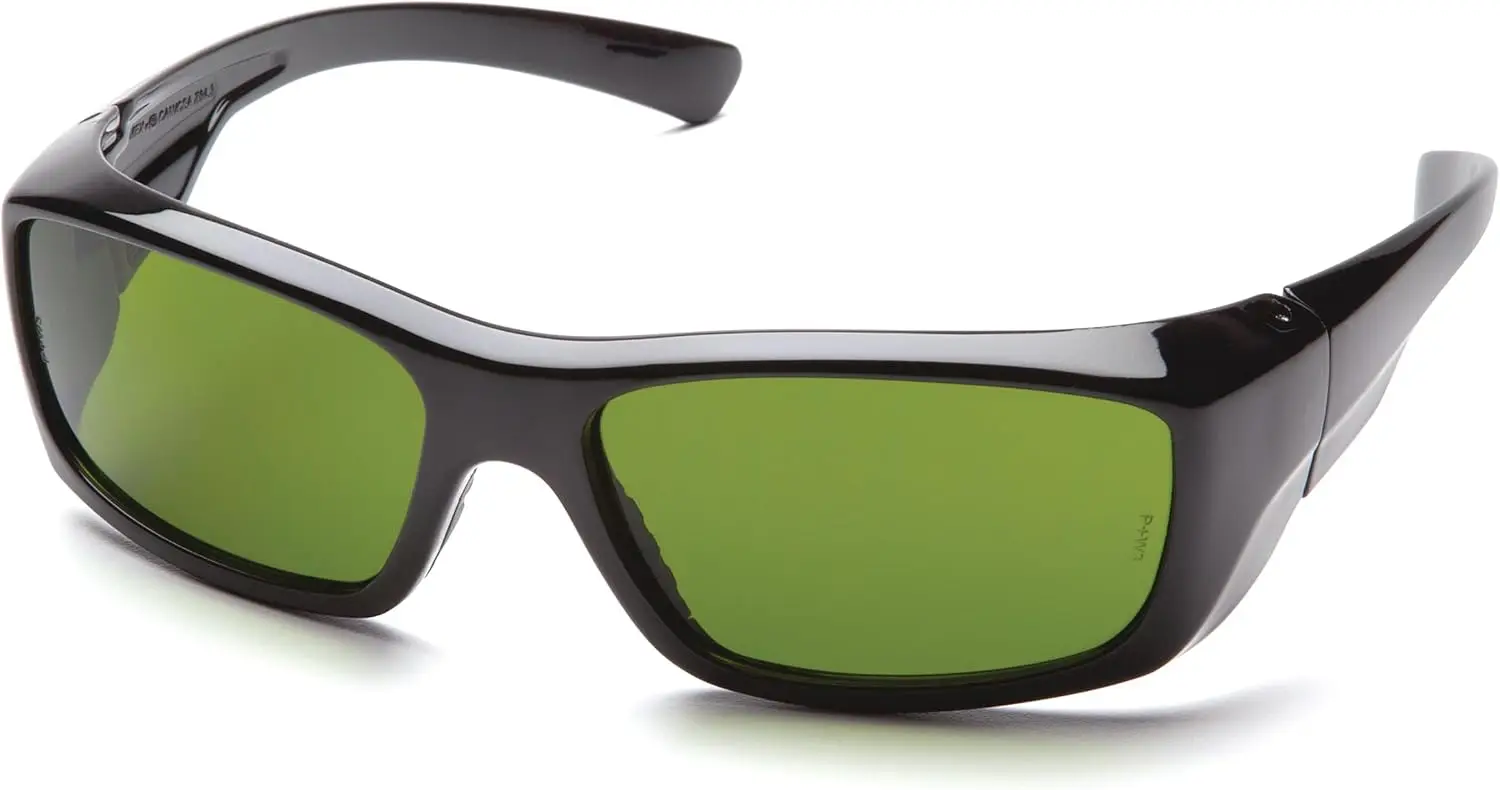 Safety Glasses with 3.0 IR Filter Lens, Scratch-Resistant Black Frame, 5.6x1.7 Inch Protective Eyewear
Safety Glasses with 3.0 IR Filter Lens, Scratch-Resistant Black Frame, 5.6x1.7 Inch Protective Eyewear
