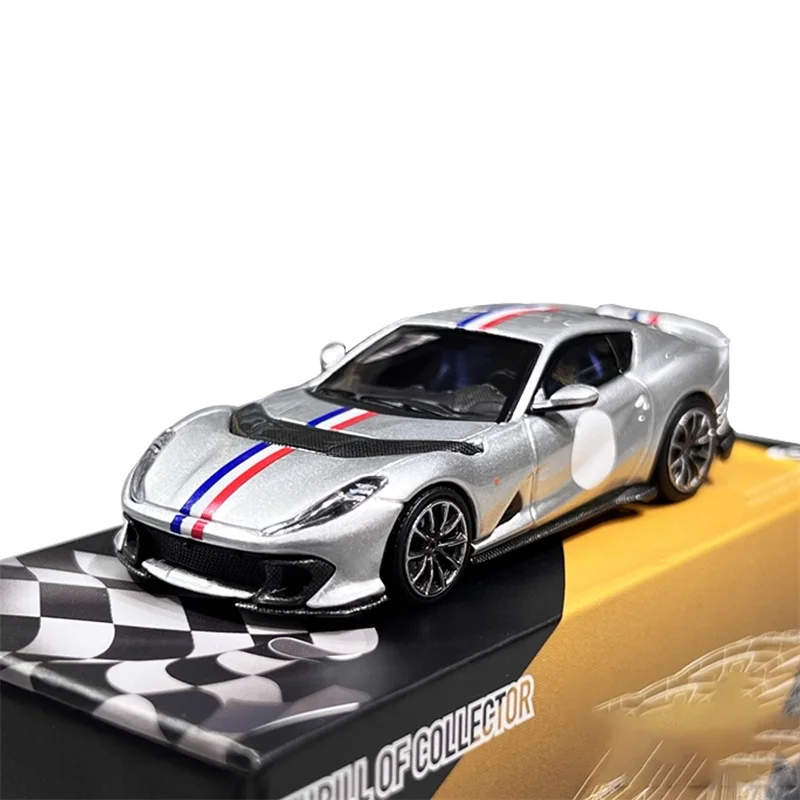 Литая под давлением модель коллекционного автомобиля TOC 1:64 812 Competizione FE812C 812C
Литая под давлением модель коллекционного автомобиля TOC 1:64 812 Competizione FE812C 812C