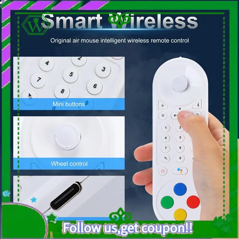 Reliable-1 Piece H20 Wireless Remote Control Smart Voice Flying Air Mouse White For Android TV Box Projector PC/HTPC
Reliable-1 Piece H20 Wireless Remote Control Smart Voice Flying Air Mouse White For Android TV Box Projector PC/HTPC