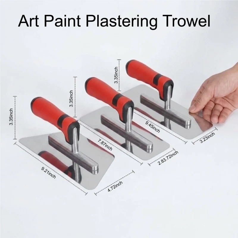 Polygon Stainless Steel Plastering Trowel Art Paint Trowel Multi Size Wall Smoothing Finishing Tool for Wall Construction Tools
Polygon Stainless Steel Plastering Trowel Art Paint Trowel Multi Size Wall Smoothing Finishing Tool for Wall Construction Tools