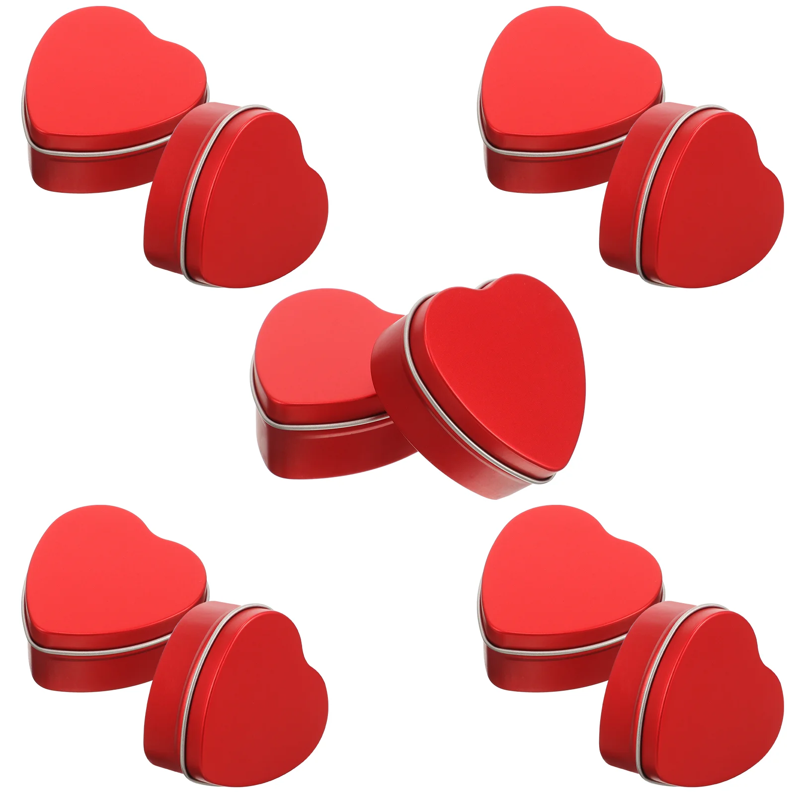 10 Pcs Cookie Tin Heart Shaped Candy Box Wrapping Boxes for Gifts Packing Red Child
10 Pcs Cookie Tin Heart Shaped Candy Box Wrapping Boxes for Gifts Packing Red Child