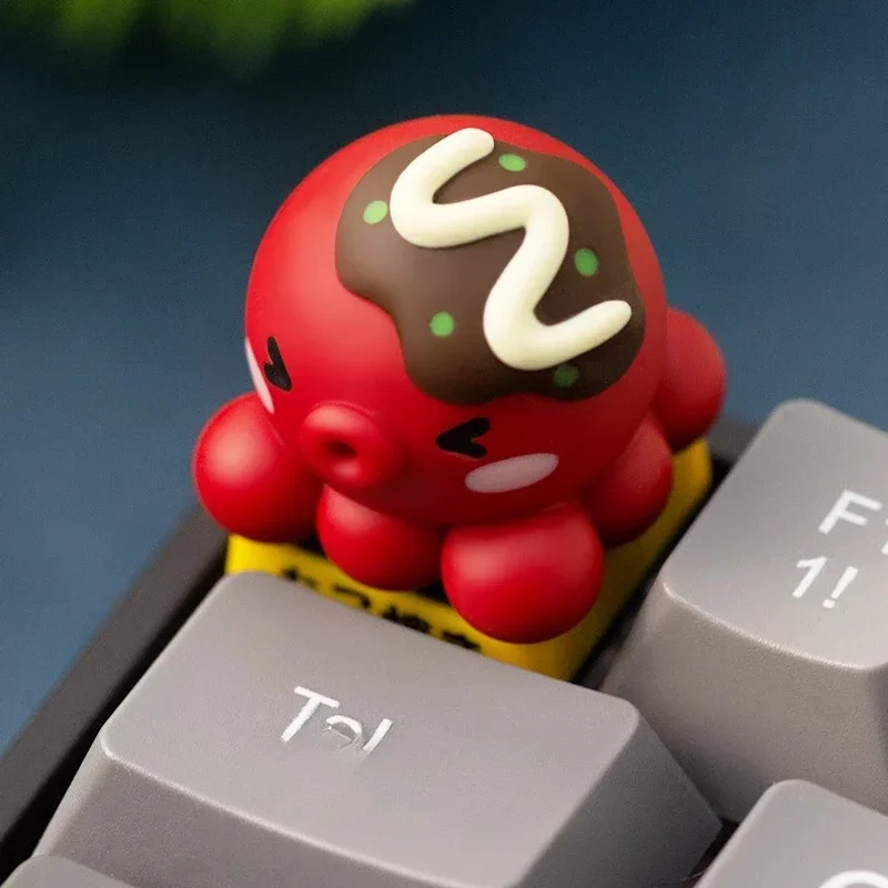 Octopus grilled cute keycaps custom resin mechanical keyboard keycaps single ESC
Octopus grilled cute keycaps custom resin mechanical keyboard keycaps single ESC
