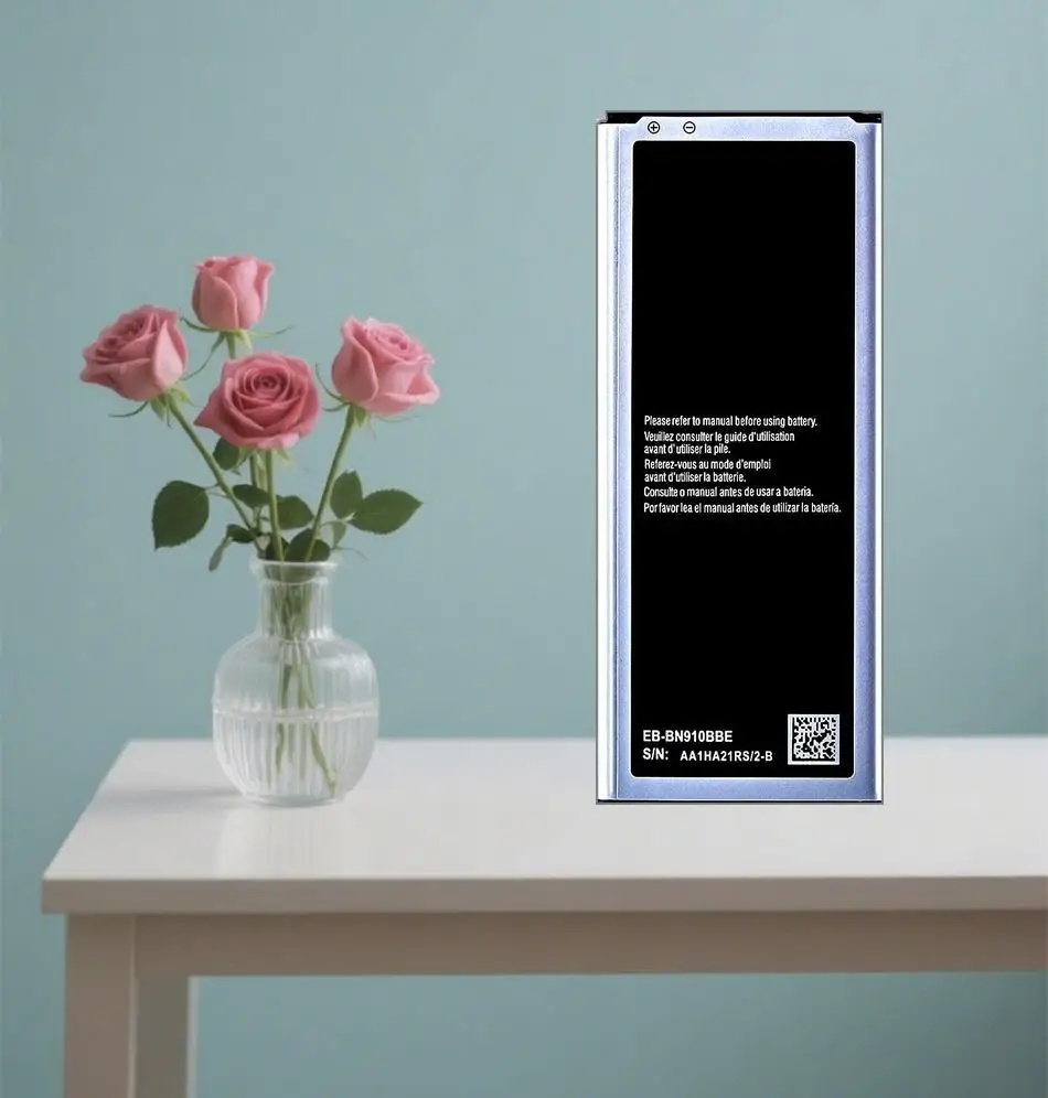 Аккумулятор EB-BN910BBE для Samsung Galaxy Note 4 Note4 N910 N910H N910A N910C N910F N910FQ N910X N910W N910V N910P EB BN910BBE
Аккумулятор EB-BN910BBE для Samsung Galaxy Note 4 Note4 N910 N910H N910A N910C N910F N910FQ N910X N910W N910V N910P EB BN910BBE