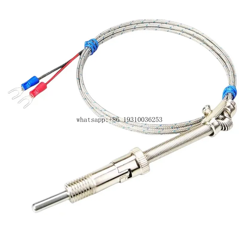 High Quality Precise Pressure Spring Type K, E, J Type Temperature Sensing Wire Thermoelectric Couple Temperature Sensor
High Quality Precise Pressure Spring Type K, E, J Type Temperature Sensing Wire Thermoelectric Couple Temperature Sensor