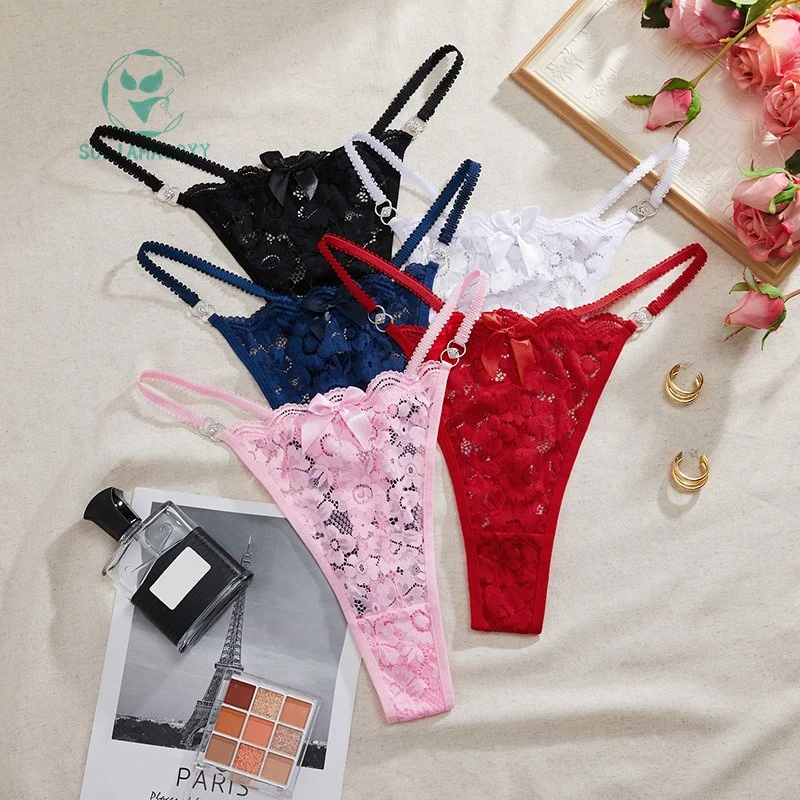 3PCS Multi-color Multi-size Lace Women's Large Size Underwear New Bow Sexy Adjustable
3PCS Multi-color Multi-size Lace Women's Large Size Underwear New Bow Sexy Adjustable
