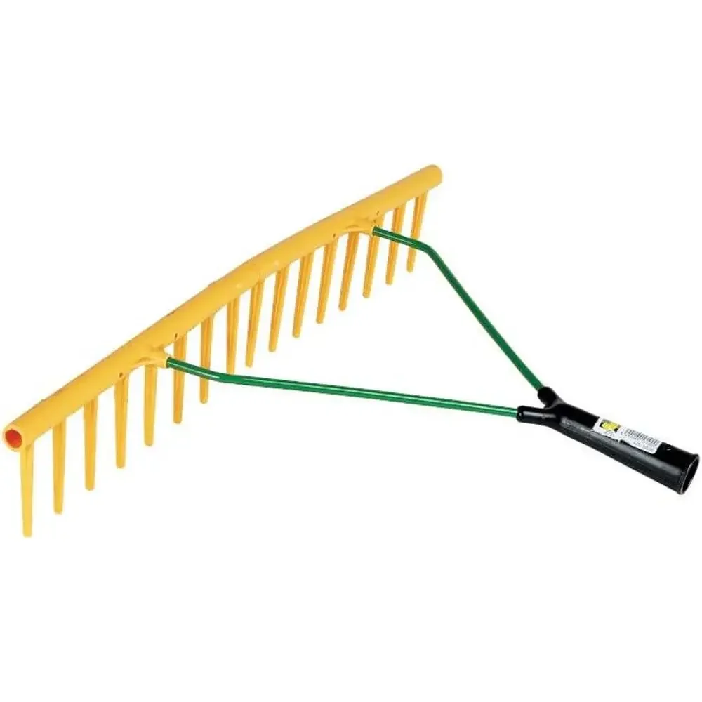 16-Tooth Plastic/Metal Garden Rake, 64x39.5x10.5 cm, Multi-Colored
16-Tooth Plastic/Metal Garden Rake, 64x39.5x10.5 cm, Multi-Colored