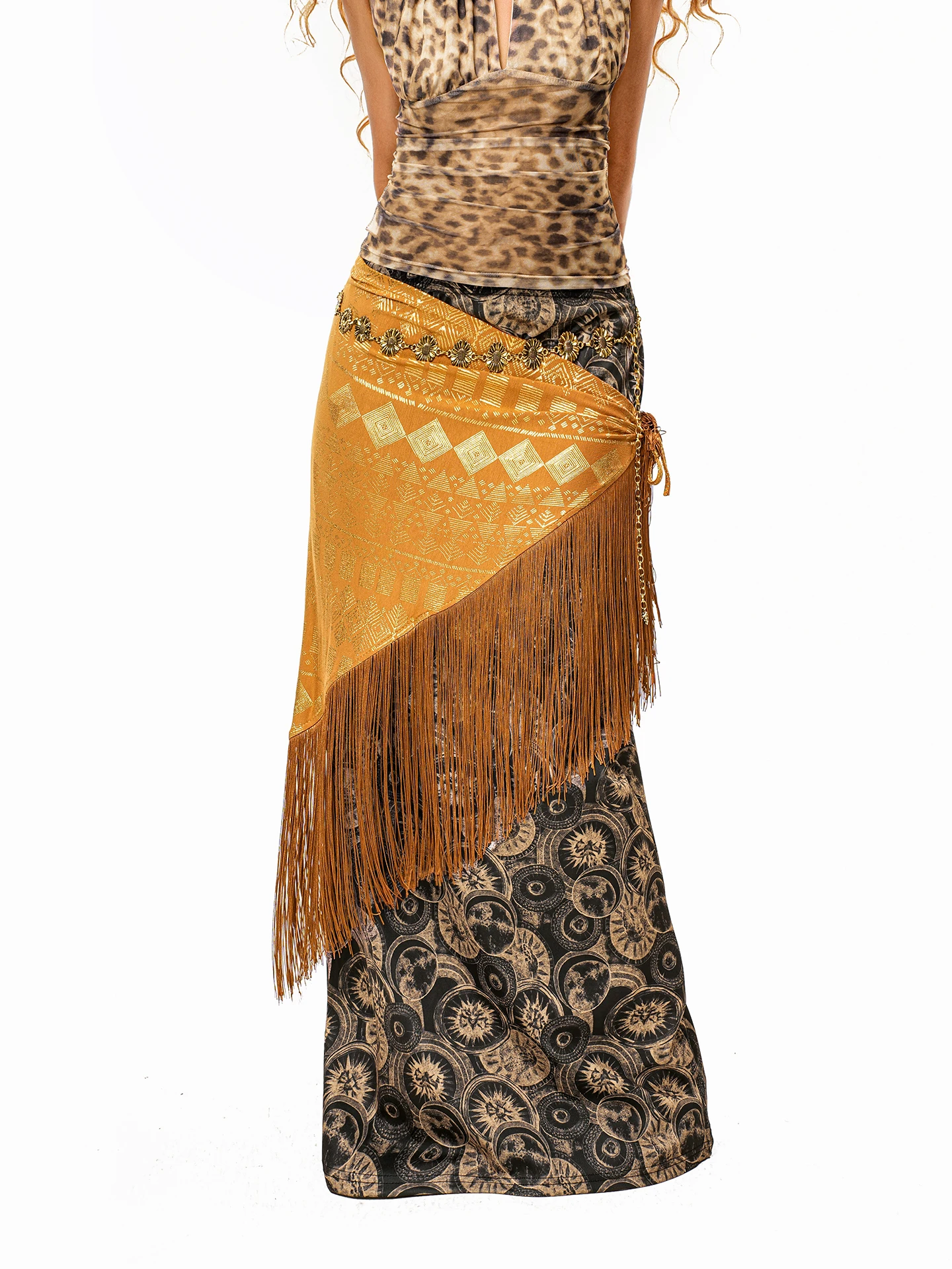 Arielink Vintage Style A-Line Skirt Women's Sexy Waist Nut Flower Print Bodycon Floor-Length Dress Ethnic Series
Arielink Vintage Style A-Line Skirt Women's Sexy Waist Nut Flower Print Bodycon Floor-Length Dress Ethnic Series