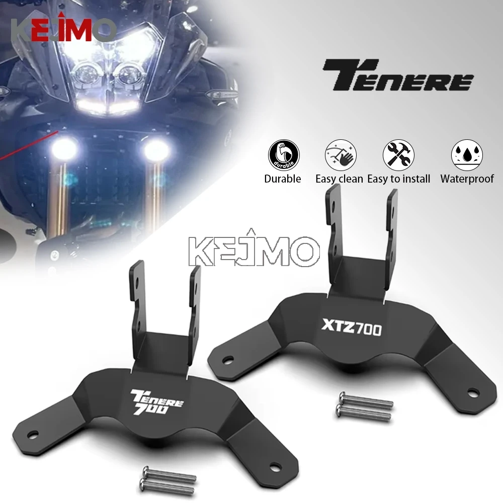 Motorcycle For Yamaha Tenere 700 2019 2018 2020-2024 LED Lights Bracket Auxiliary Lights Fog Lights Bracket Tenere 700 / Rally
Motorcycle For Yamaha Tenere 700 2019 2018 2020-2024 LED Lights Bracket Auxiliary Lights Fog Lights Bracket Tenere 700 / Rally