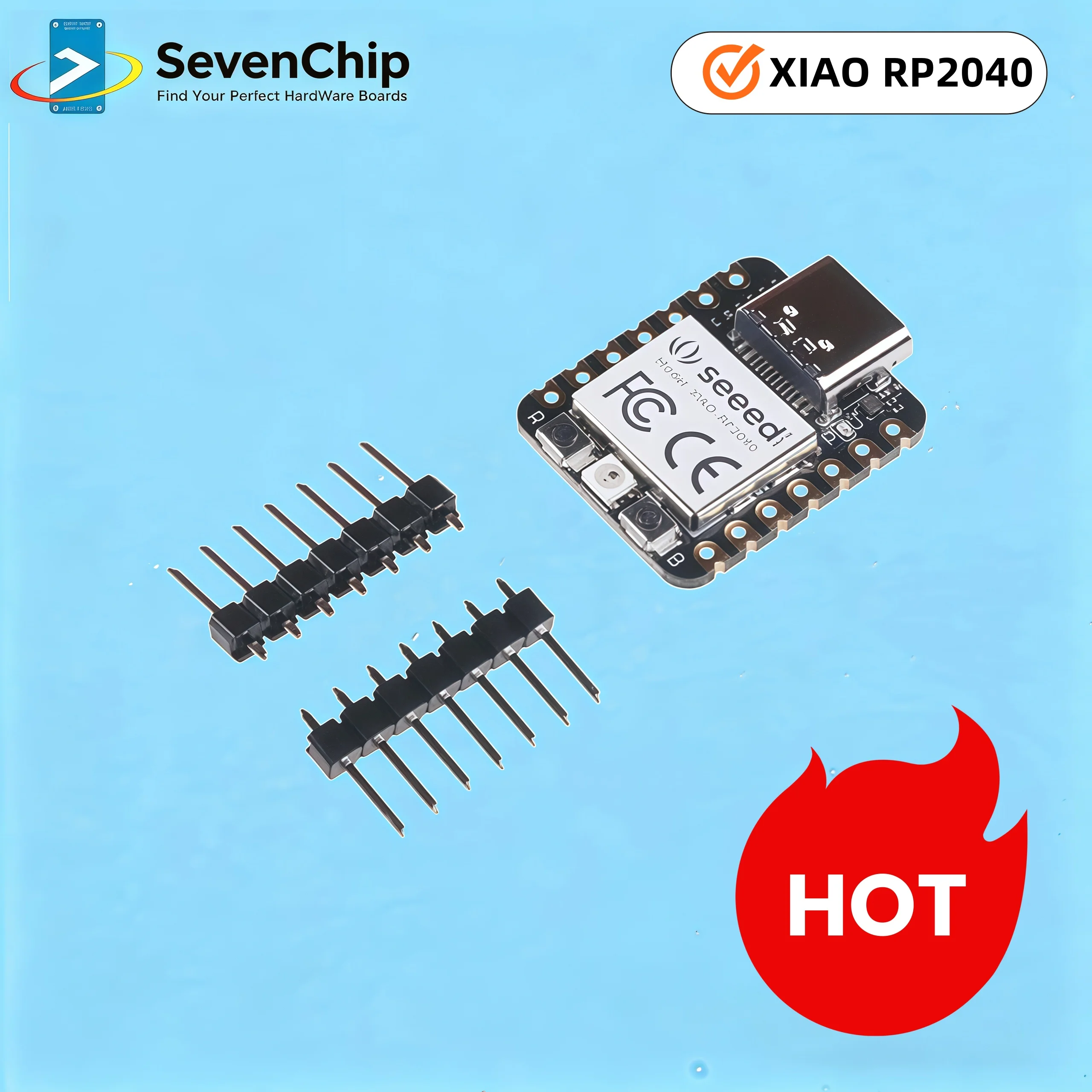 Seeed XIAO RP2040 Microcontroller - Supports Arduino, MicroPython and CircuitPython