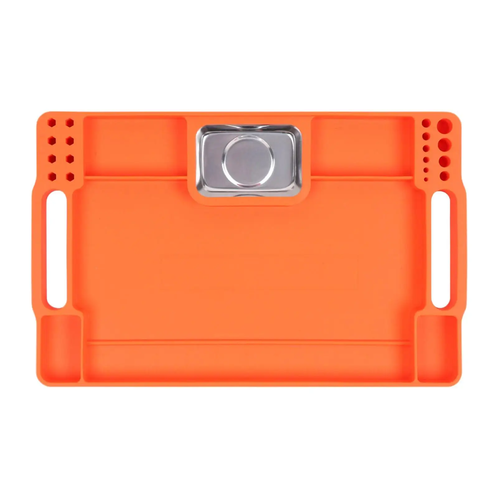 Silicone Tool Tray Heat Resistant Tool Storage Tool Tray Tool Mat for Home Toolbox Household Garage Christmas Day Gift for Men
Silicone Tool Tray Heat Resistant Tool Storage Tool Tray Tool Mat for Home Toolbox Household Garage Christmas Day Gift for Men