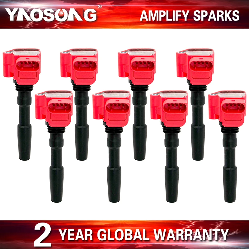 8x Performance Ignition Coil Pack 079905110H UF766 For AUDI A8 RS7 S8 S7 S6 BENTLEY FLYING SPUR 4.0T V8 EA824 EA825
8x Performance Ignition Coil Pack 079905110H UF766 For AUDI A8 RS7 S8 S7 S6 BENTLEY FLYING SPUR 4.0T V8 EA824 EA825