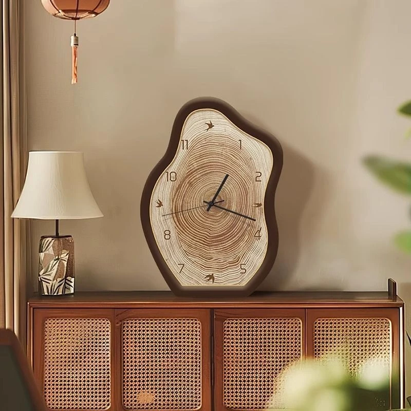 Modern Living Room Wall Clocks Home Desktop Retro Silent Clock Ornament Decoration Bedroom Luxury Elegant Home Decor Ornaments
Modern Living Room Wall Clocks Home Desktop Retro Silent Clock Ornament Decoration Bedroom Luxury Elegant Home Decor Ornaments