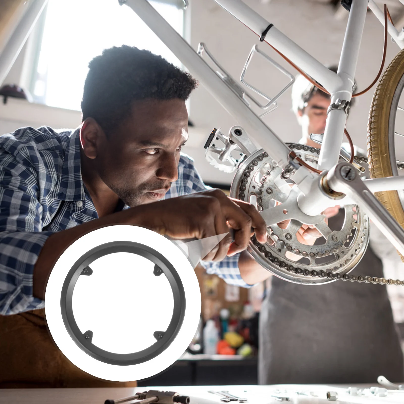 3Pcs Bicycle Chainring Guard High Strength Plastic Mountain Bike Chain Guard Lightweight Chain Ring Protector Replacement
3Pcs Bicycle Chainring Guard High Strength Plastic Mountain Bike Chain Guard Lightweight Chain Ring Protector Replacement