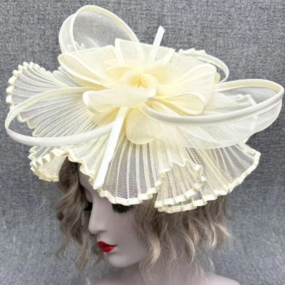 Wholesale Multi-color Large Mesh Gauze Fascinator Hat Headpiece for Women Party Show Fascinators for Weddings Hat Chapeau Femme
Wholesale Multi-color Large Mesh Gauze Fascinator Hat Headpiece for Women Party Show Fascinators for Weddings Hat Chapeau Femme