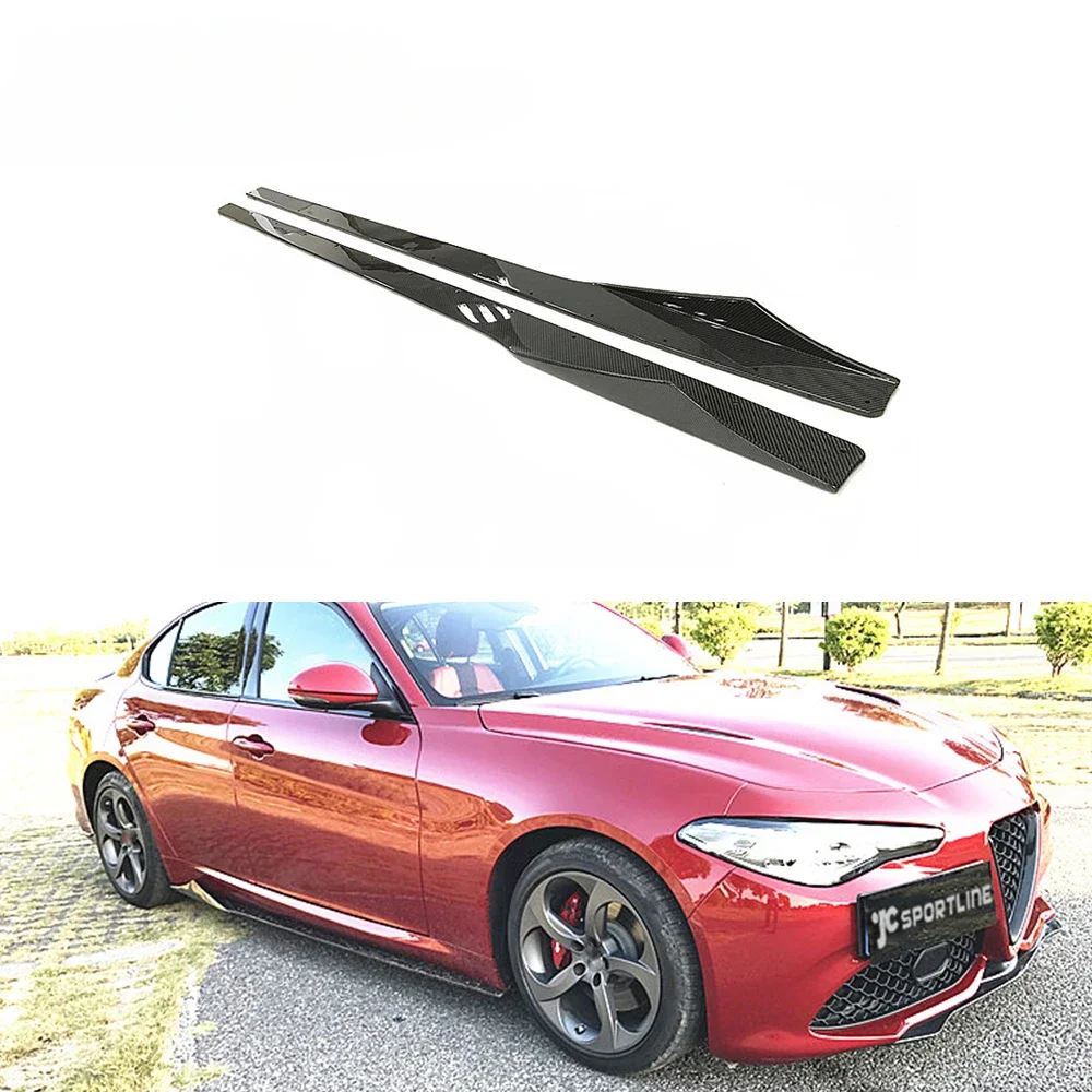 Боковые юбки Giulia из углеродного волокна для Alfa Romeo Giulia Sport Sedan 4-дверный 2017-2020 гг.
Боковые юбки Giulia из углеродного волокна для Alfa Romeo Giulia Sport Sedan 4-дверный 2017-2020 гг.