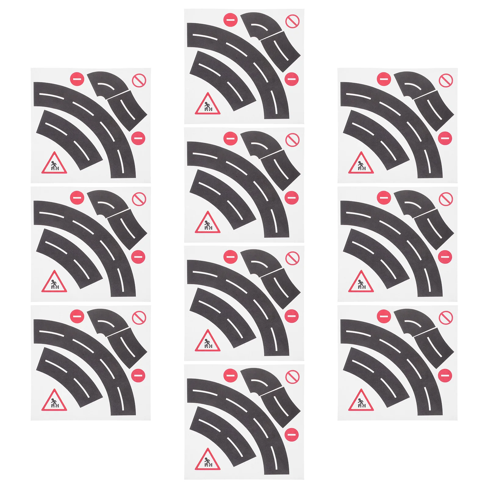 10Sets Kids Curve Road Stickers DIY Traffic Signs for Bedroom Floor Wall Safe Learning Decorative Roadway Play At Home
10Sets Kids Curve Road Stickers DIY Traffic Signs for Bedroom Floor Wall Safe Learning Decorative Roadway Play At Home