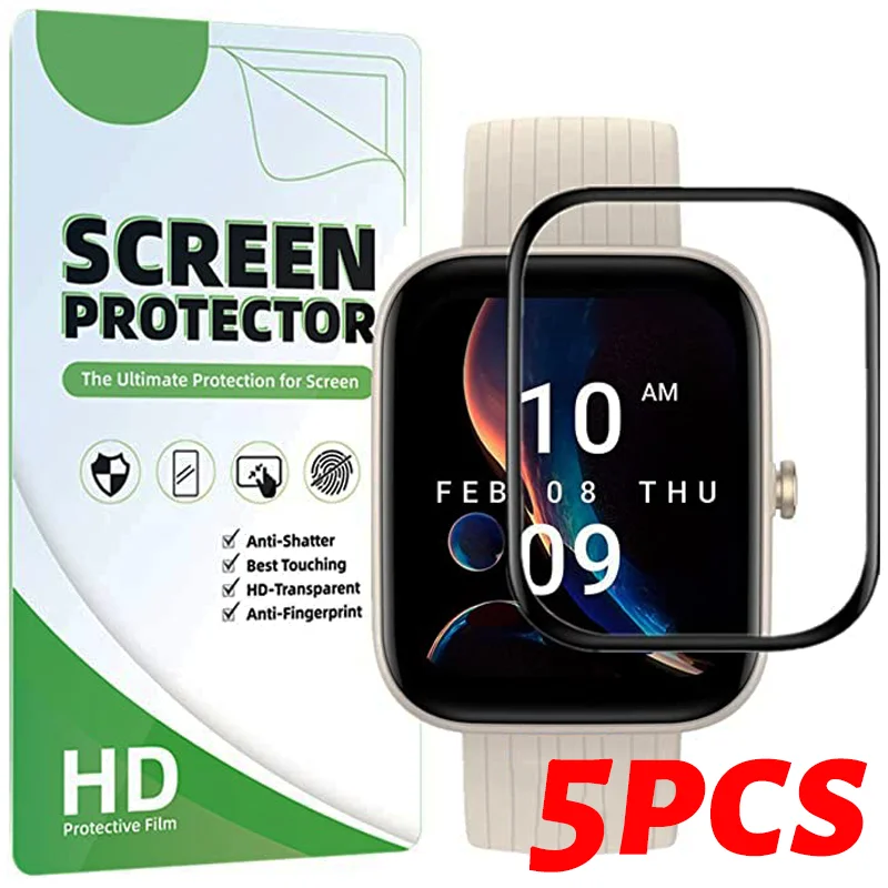 For Amazfit Bip 3 Pro Bip3 Smartwatch Screen Protector HD Clear Soft Glass Film for Amazfit Bip 3Pro Protective Film Accessories
For Amazfit Bip 3 Pro Bip3 Smartwatch Screen Protector HD Clear Soft Glass Film for Amazfit Bip 3Pro Protective Film Accessories